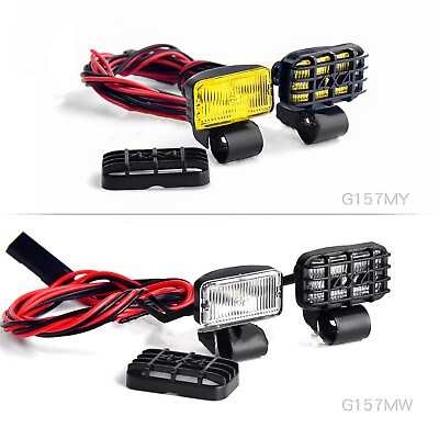 #ad G157MW Y LED Searchlight Fog Light Vertical Lens Spotlight for 1:8 1:10 RC Car $9.11