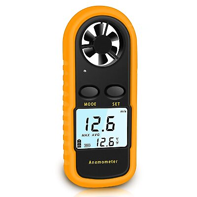 #ad NICE POWER Handheld Anemometer Digital Wind Speed Meter Air Flow Meter for M... $20.52