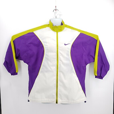 #ad VTG NIKE 90#x27;s Buzz Lightyear Colorway Y2K Back Vented Spell Out Windbreaker XL $36.00