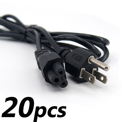 #ad 20 PACK 6FT 3 Prong Mickey Mouse Power Cord Cable for Laptop PC Printer Adapter $32.99