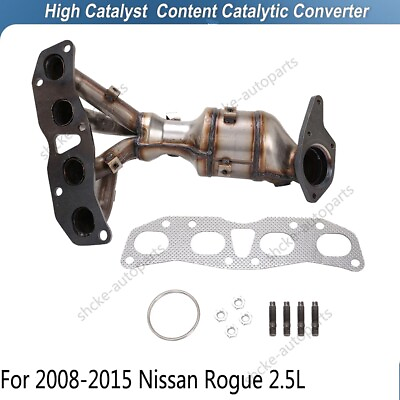 #ad Front Stainless Catalytic Converter Replacement For 2008 2015 Nissan Rogue 2.5L $68.27