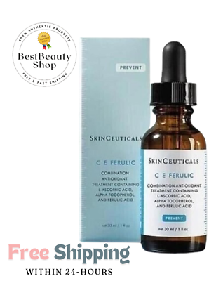 #ad #ad SkinCeuticals C E Ferulic With 15% L ascorbic Acid Serum 1 fl oz Sealed New box $31.90