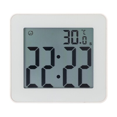 #ad Home Bedroom Alarm Clock LCD Digital Alarm Clock Temperature Home Decoration $16.37