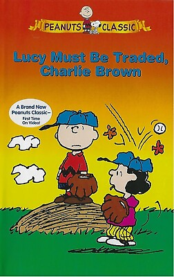 #ad Peanuts Classic Lucy Must Be Traded Charlie Brown Vintage VHS Video $8.99