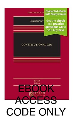 #ad Constitutional Law Seventh Edition DIGITAL ACCESS CODE ONLY $200.00