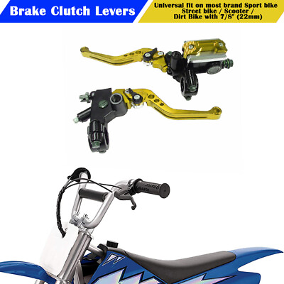 #ad Brake amp; Clutch Master Cylinder levers Fit For Honda VTR250 VTX1300 VTX1800 Front $54.27