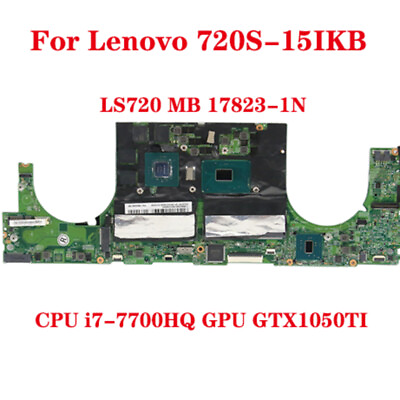 #ad For Lenovo 720S 15IKB motherboard LS720 MB 17823 1N CPU i7 7700HQ GPU GTX1050TI $235.20