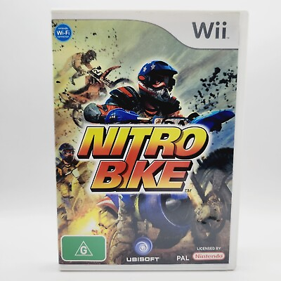 #ad Nitro Bike Nintendo Wii Game AUS PAL Complete Manual CIB AU $19.19