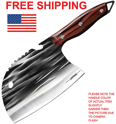 #ad Viking knife Asian Kitchen Knife Butcher Chef Boning knife Cleaver Chopping Meat $14.99