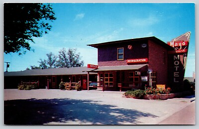 #ad Postcard Mayo Ranch Motel Big Spring Texas 1950#x27;s L106 $8.97