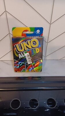 #ad Mattel Games UNO All Wild New Card Game Table Top Game $7.53