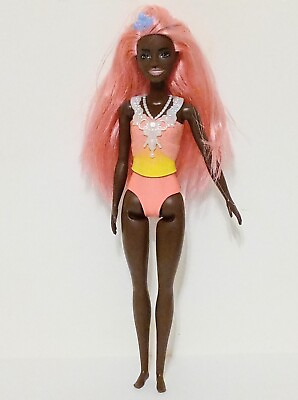 #ad BARBIE Dreamtopia Princess Doll Light Pink Hair African American Mattel $9.99