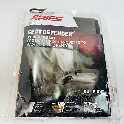 #ad ARIES 3147 18 Seat Defender 58 Inch x 63 Inch Brown XL Bench Seat Cover $59.98