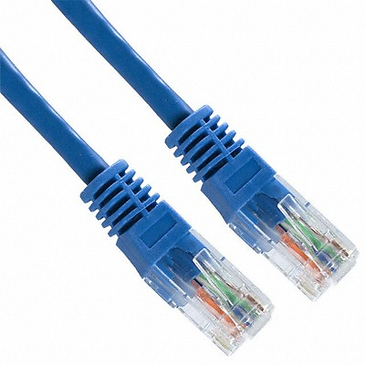 #ad Cat6 Patch Cord 10#x27; Ft in Blue Ethernet Network Cable 50 Pack $89.95