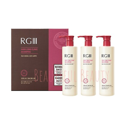 #ad RGIII RG3 Hair Regeneration Hair loss prevention Hair regrowth Clinic Shampoo $59.20