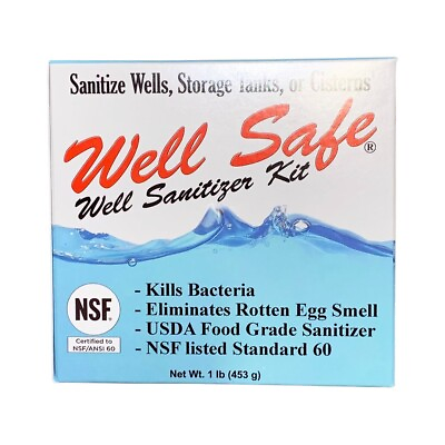 #ad Well Safe C21000 Well Sanitizer Pack $41.00