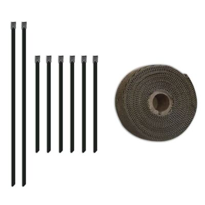 #ad Mishimoto 2 inch x 35 feet Heat Wrap with Stainless Locking Tie Set $84.99