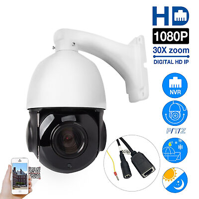 #ad 4.5#x27;#x27; 20X Zoom 1080P 2MP Outdoor HD PTZ IP Speed Dome Camera Outdoor Zoom $219.19