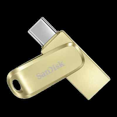 #ad SanDisk 256GB Ultra Dual Drive Luxe USB Type C Flash Drive SDDDC4 256G G46GD $27.99