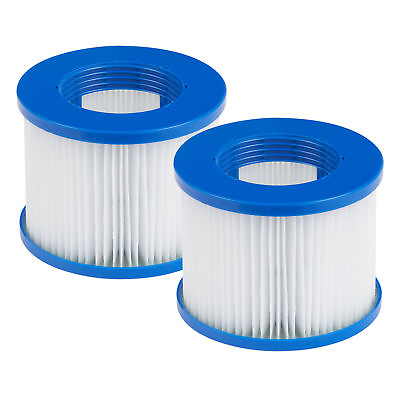 #ad CO Z 2Pcs Replacement Filters Inflatable Hot Tub Portable Pool Accessories $14.99