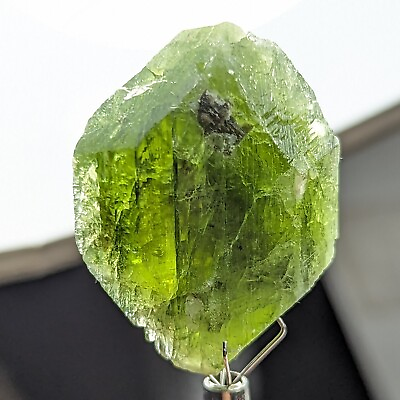 #ad Natural Aesthetic Single Green Diopside Crystal From Afghanistan 22 Grams $20.00