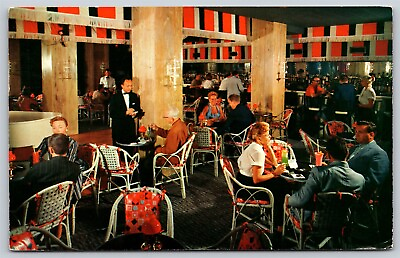 #ad Postcard Bamboo Room of the Roney Plaza Miami Beach FL 1959 B108 $5.97