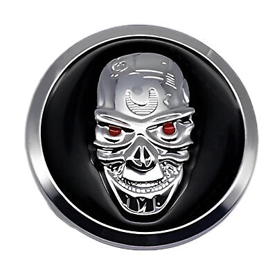 #ad 3D Metal Skull Emblem Badge Sticker Car Decorative Body Decals Universal Auto $7.49