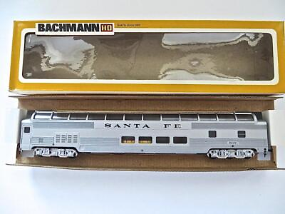 #ad HO Scale Bachmann 1255 Santa fe.85#x27; Full Domed Passenger Car Low Ship $24.50