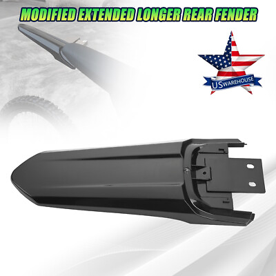 #ad Modified Extended Long Rear Fender Mudguard For Sur Ron Light Bee X S Dirt Bikes $17.99