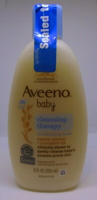 #ad Baby Cleansing Therapy Moisturizing Wash Fragrance Free 8 fl oz 236 ml $11.99
