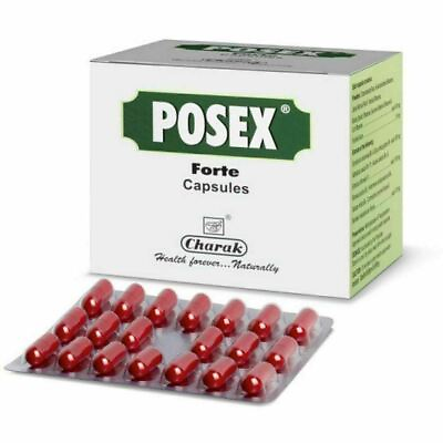 #ad 6 x CHARAK POSEX FORTE CAPSULE 20 Capsules Each $26.83