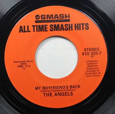 #ad Rock Nm 45 The Angels My Boyfriend#x27;S Back Thank You And Good Night On Smash $6.00