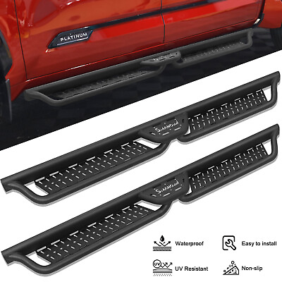 #ad 6quot; Running Boards For 2009 2018 Dodge Ram 1500 Crew Cab Drop down Steps side Bar $225.99