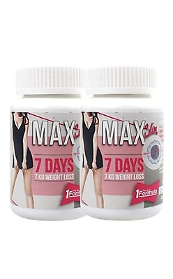 #ad 2x 7 Days Max Slim Supplement Weight Control Diet Fat Burn Slimming 🇺🇸 $35.50