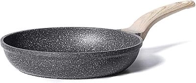 #ad 8 Inch Stone Nonstick Skillet PFOA Free Fry Pan Cooking Eggs Omelettes $21.78