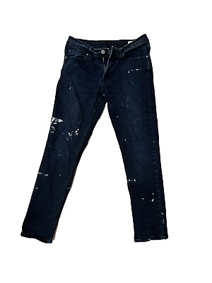 #ad Buffalo David Bitton Men#x27;s Jackson X Fashion Straight Jeans 32x32 Dark Blue $19.99