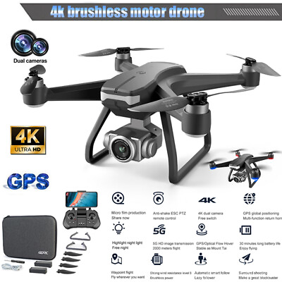 #ad 4DRC F11 GPS RC Drone with 6K 8K Camera Brushless 80 Mins Quadcopter $166.00