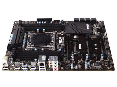 #ad MSI X99A RAIDER LGA 2011 3 DDR4 SATA6Gb s USB3.1 Intel X99 ATX Motherboard $199.98