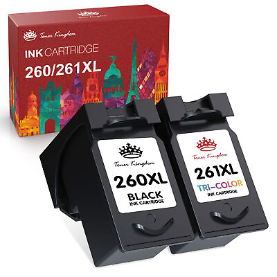 #ad PG 260 XL CL 261 XL Ink Cartridge Compatible For Canon PIXMA TS6420 TR7020 $28.95