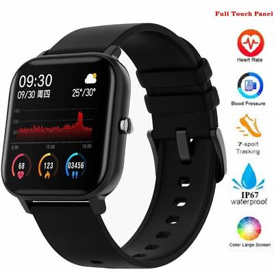#ad Smart Band IP67 Waterproof Bluetooth Bracelet Heart Rate Fitness tracker $15.99