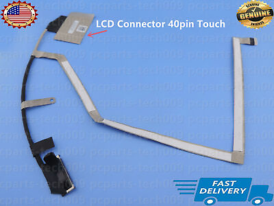 #ad Genuine LCD Video Screen Display Flex Cable for Dell Latitude E5480 Touch 40pin $13.98