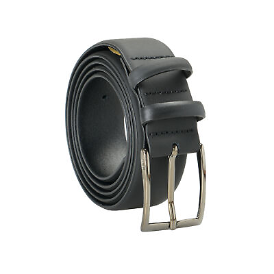 #ad #ad Cavalli Class Men#x27;s Black 100% Leather Buckle Decorated Belt $29.99