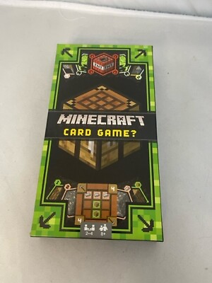 #ad Minecraft Card Game New Sealed $12.95