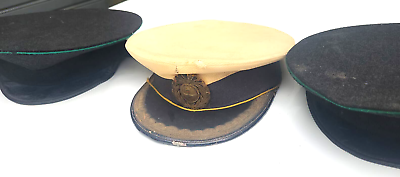 #ad 3 Vintage Military Hat Collection Authentic Army Cap from 1950s Argentina $99.99