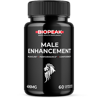 #ad Biopeak for Men Bio Peak Advanced Formula Male Support Pills 60 Capsules $37.77