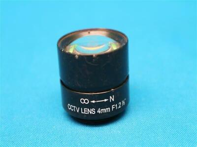 #ad CCTV Lens 4mm F1.2 1 3quot; $6.30
