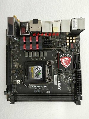 For MSI Z97I GAMING AC Motherboard LGA 1150 DDR3 DPHDMI Mini ITX Mainboard $218.91