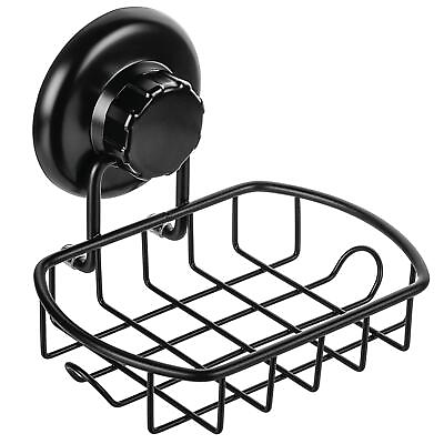 #ad Suction Soap Dish with Hooks Super Powerful Vacuum Suction Cup Shower Soap ... $16.77