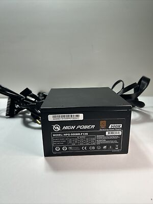#ad High Power Used ATX 80 Bronze Certifited 500W Power Supply  $29.99