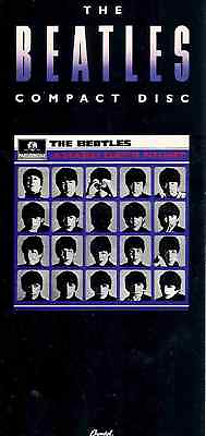 #ad VINTAGE BEATLES *A HARD DAYS NIGHT* ON COMPACT DISC MINI POSTER FREE SHIPPING $7.99
